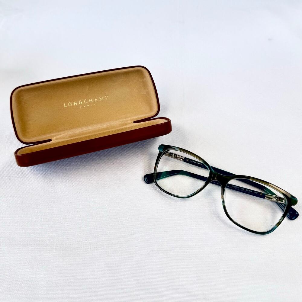Longchamp LO2603 Eyeglass Frames 54-16-140 Green Women's